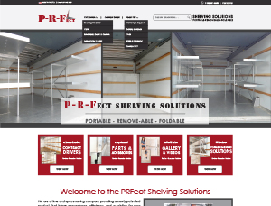 P-R-Fect Shelving Solutions screen capture